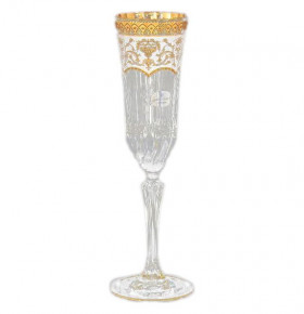 Бокалы для шампанского 180 мл 6 шт "Лаура /Astra Gold /Белый" / 107153