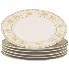Набор тарелок 21 см 6 шт  Cmielow "Болеро /Лимко" / 061458