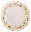 Набор тарелок 25 см 6 шт  Bohemia Porcelan Moritz Zdekauer 1810 s.r.o. &quot;Магнолия /Дикая роза&quot; / 090385