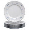 Изображение товара Набор тарелок 25 см 6 шт  Thun "Бернадотт /Синий цветок" / 021302