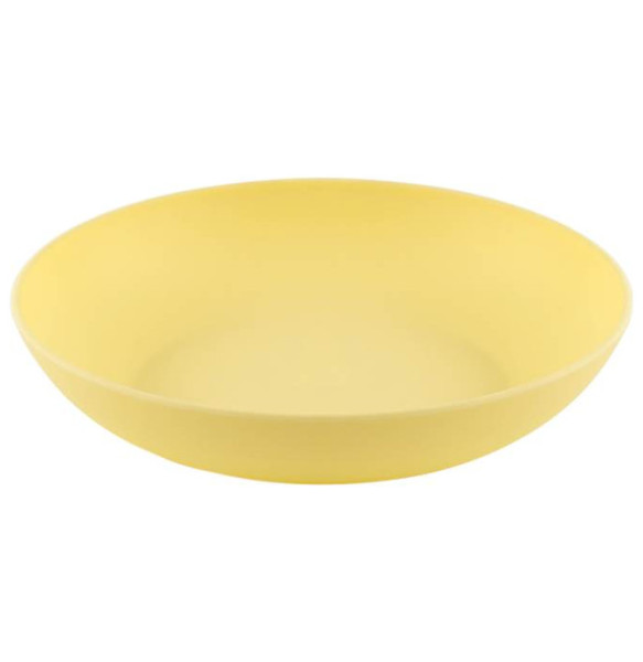 Тарелка 18 х 3,6 см жёлтая / 293319