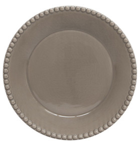 Набор тарелок 19 см 6 шт тёмно-серые  Easy Life "Tiffany" / 337254