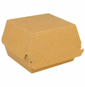 Коробка для бургера 14 х 12,5 х 8 см натуральный 50 шт   / 317905